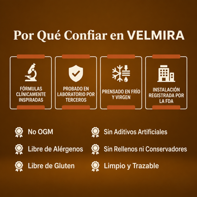 Cápsulas de Aceite de Semilla de Calabaza Velmira™