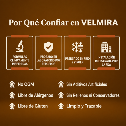 Cápsulas de Aceite de Semilla de Calabaza Velmira™