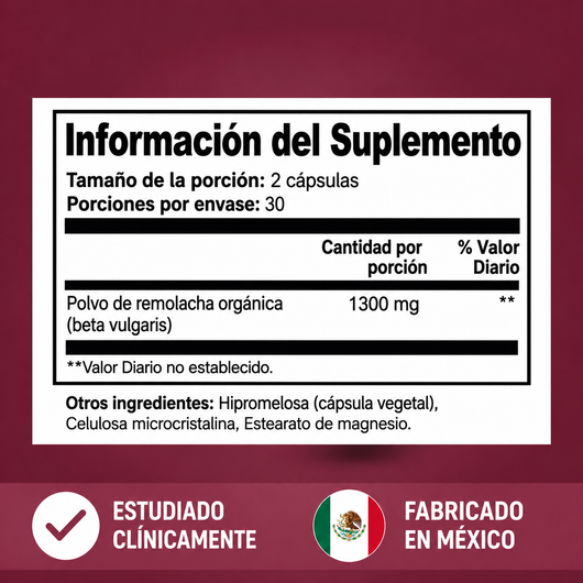 Velmira™ Fórmula de Raíz de Betabel